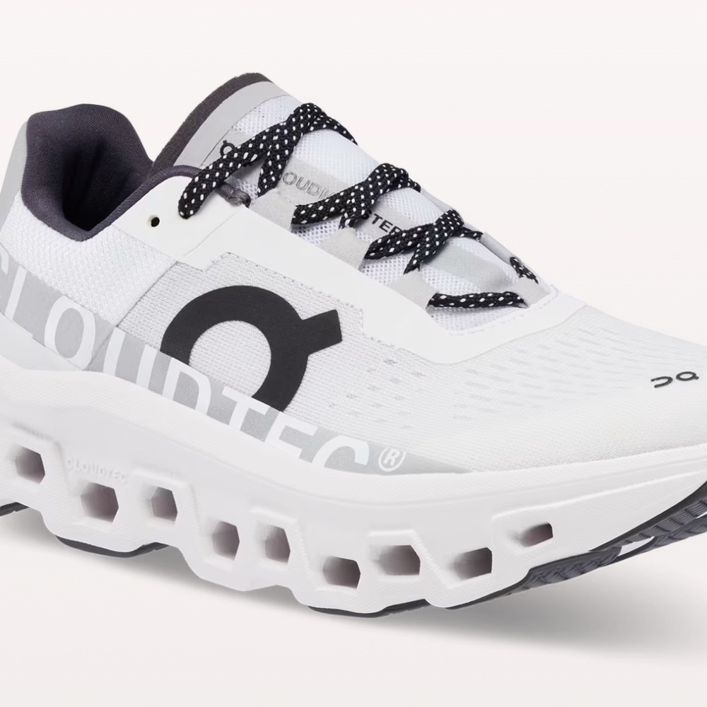 On Cloudmonster - Size 8, All-White (Brand New) $119.00 (regular $169.00)